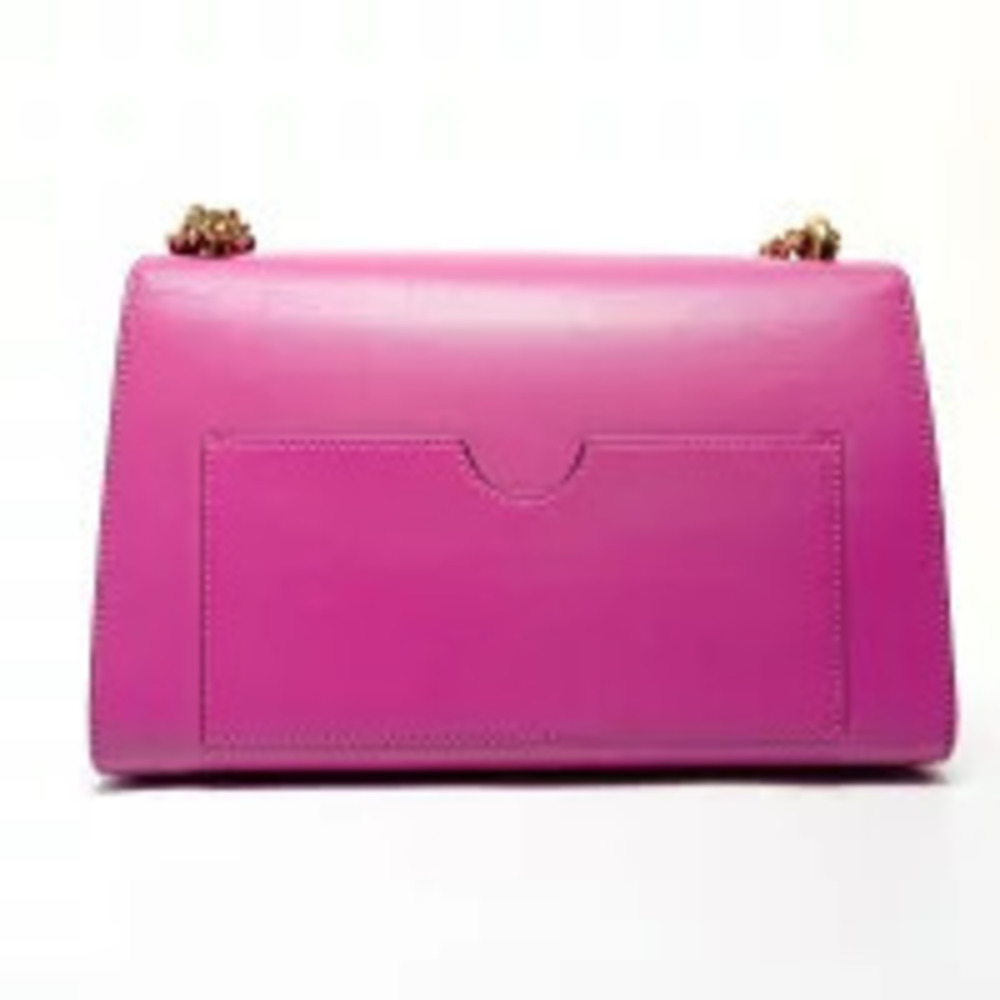 Gucci Chain Padlock Pink Shoulder Leather Bag - Picture 1 of 12